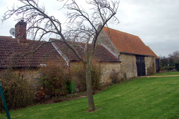 outbuildings at Bakers Barn December 2007